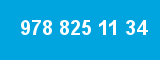 978 825 11 34 978 825 11 34